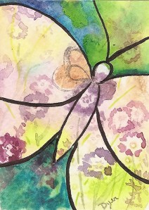 flying over the world