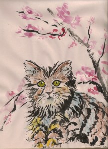 chinese brush cat
