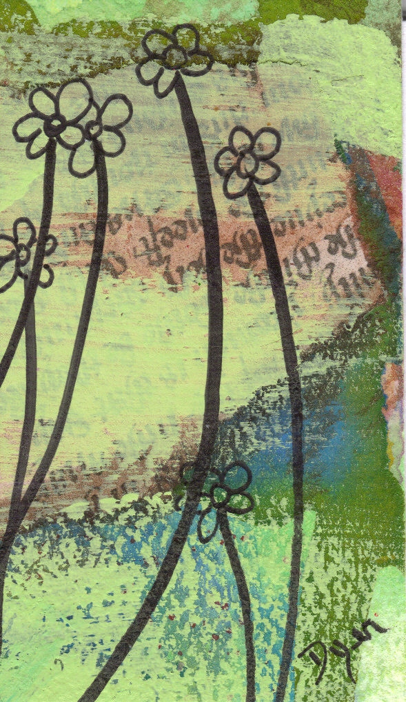 trading card flowers