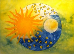 sun and moon