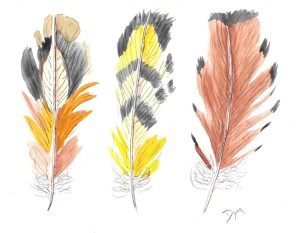 Feathers Earthtone II copy