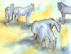 Horses June