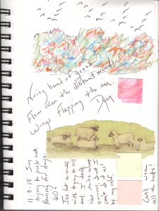 Art journal Geese