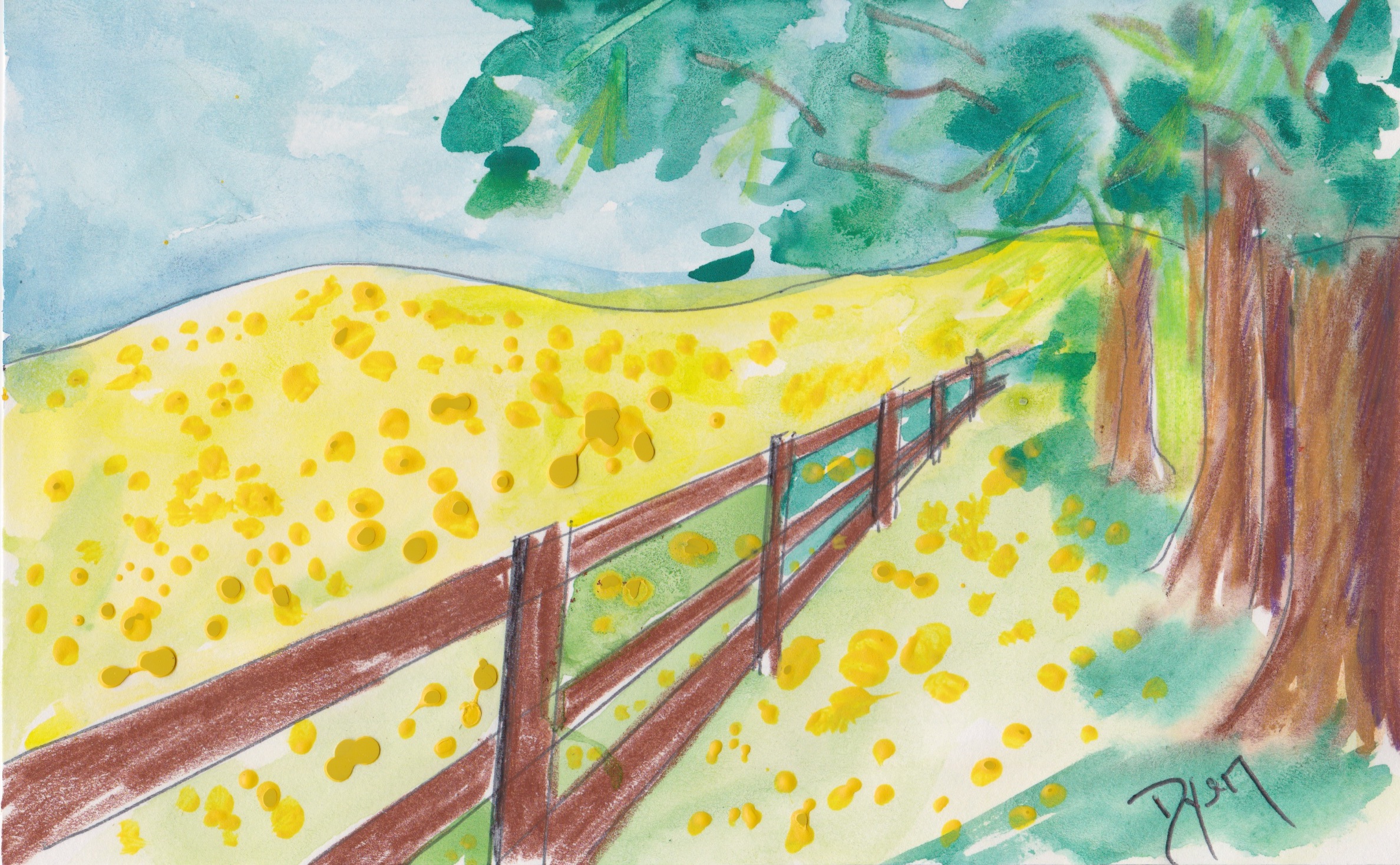 Index card buttercups 1